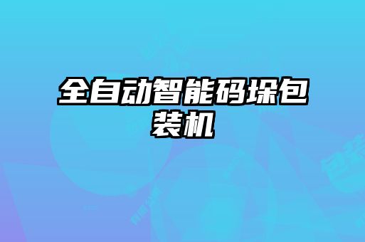 全自動智能碼垛包裝機(jī)